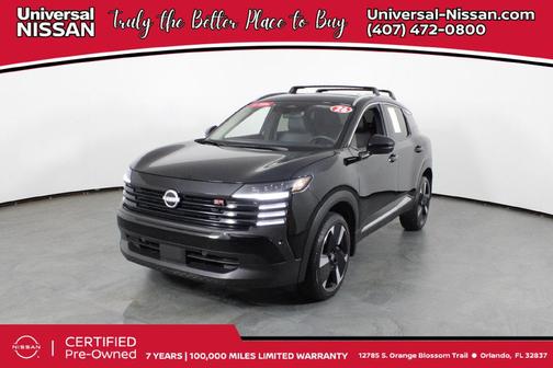 Super Black 2026 Nissan Kicks SR