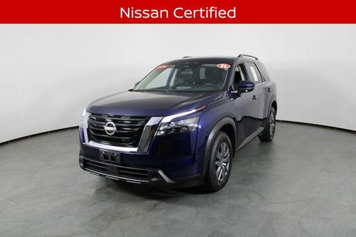 Deep Ocean Blue Pearl 2025 Nissan Pathfinder SV FWD