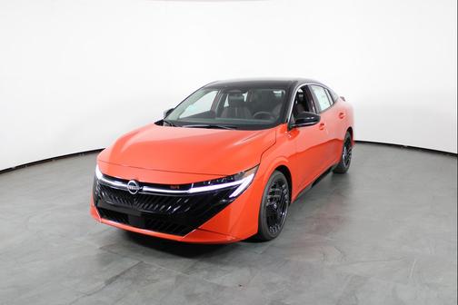 Energetic Ember/Super Black 2027 Nissan Sentra SR