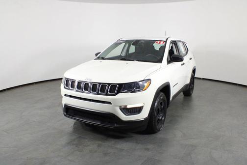 White Clearcoat 2018 Jeep Compass Sport