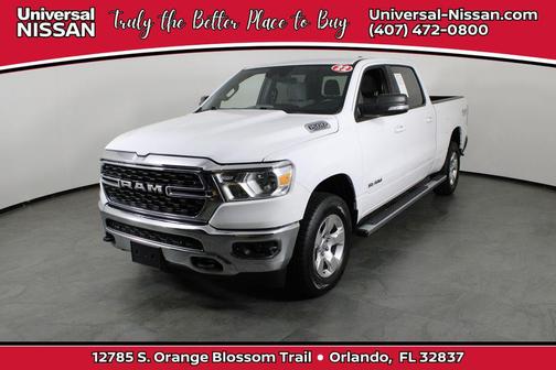 Bright White Clearcoat 2022 RAM 1500 Big Horn/Lone Star