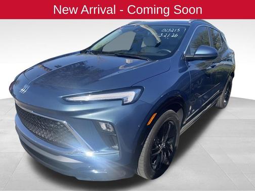Ocean Blue Metallic 2025 Buick Encore GX Sport Touring