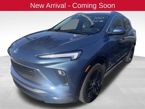 Ocean Blue Metallic 2025 Buick Encore GX Sport Touring