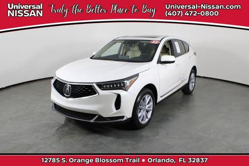 White 2022 Acura RDX Base