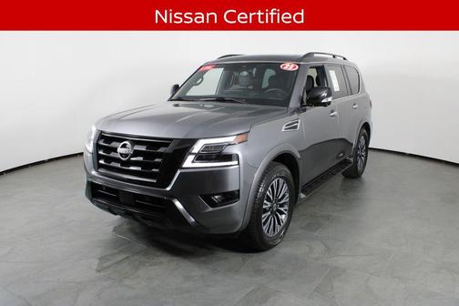 Gun Metallic 2023 Nissan Armada SL 2WD