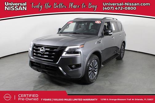 Gun Metallic 2023 Nissan Armada SL 2WD