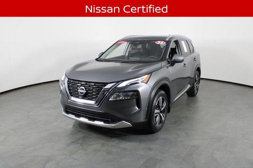 Gun Metallic 2023 Nissan Rogue Platinum