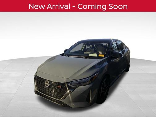 Atlantic Gray Metallic/Super Black 2024 Nissan Sentra SR