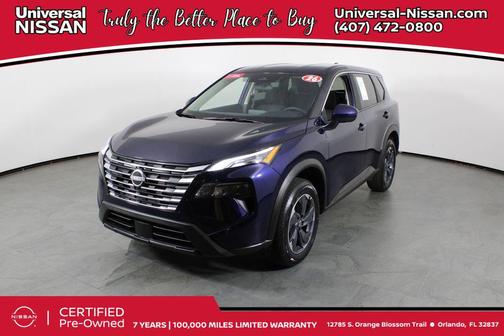 Deep Ocean Blue Pearl 2026 Nissan Rogue SV