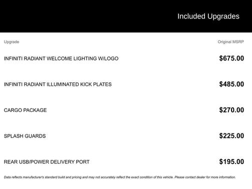 2023 INFINITI Q50 3.0t LUXE