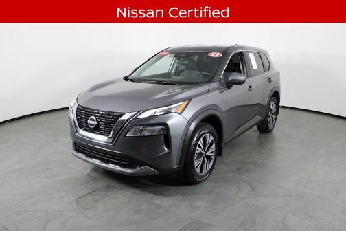 Gun Metallic 2022 Nissan Rogue SV