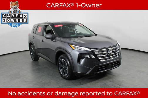 Gun Metallic 2024 Nissan Rogue SV