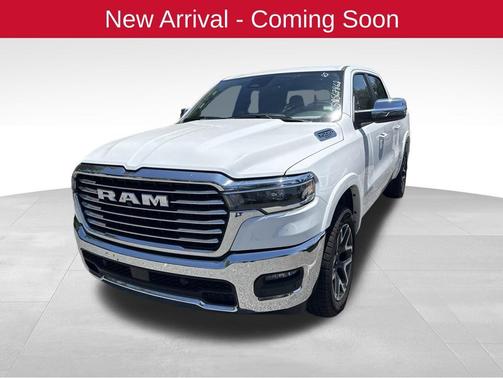 Bright White Clearcoat 2025 RAM 1500 Laramie