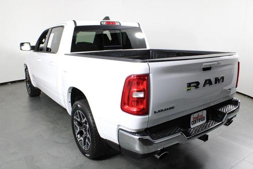 Bright White Clearcoat 2025 RAM 1500 Laramie