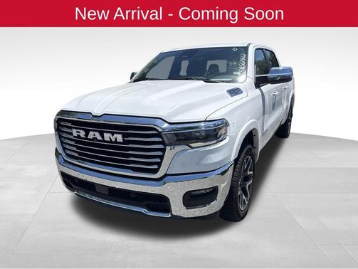 Bright White Clearcoat 2025 RAM 1500 Laramie