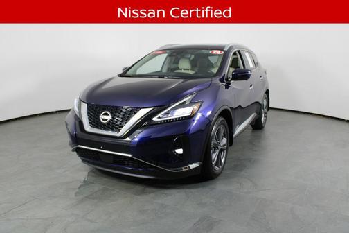 Deep Ocean Blue Pearl 2024 Nissan Murano Platinum FWD