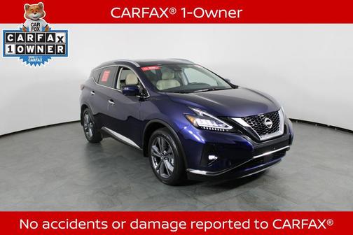 Deep Ocean Blue Pearl 2024 Nissan Murano Platinum FWD