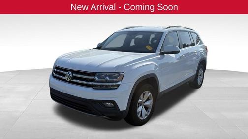 Pure White 2019 Volkswagen Atlas 3.6L SE