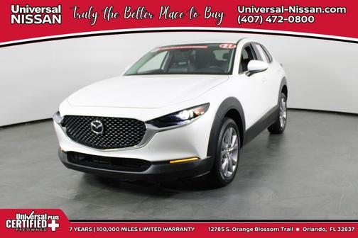 Snowflake White Pearl Mica 2021 Mazda CX-30 Select