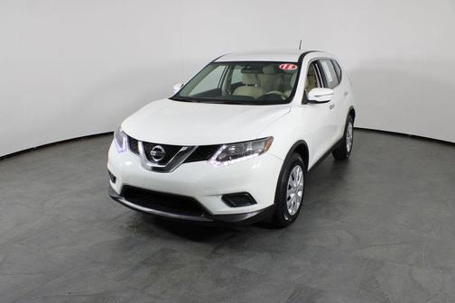 Glacier White 2015 Nissan Rogue S