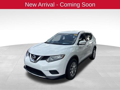 Glacier White 2015 Nissan Rogue S