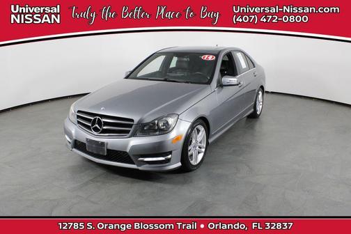 Palladium Silver 2014 Mercedes-Benz C-Class C 250 Sport