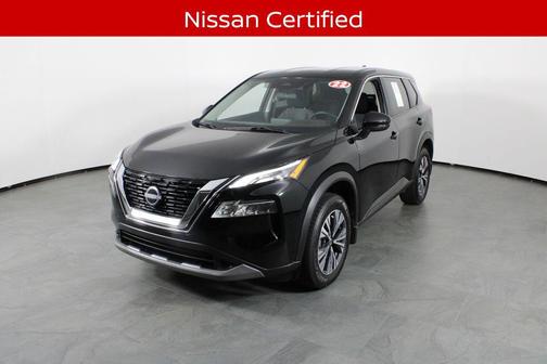 Super Black 2022 Nissan Rogue SV