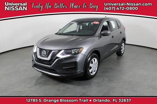 Gun Metallic 2019 Nissan Rogue S
