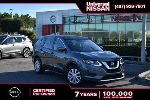 Gun Metallic 2019 Nissan Rogue S