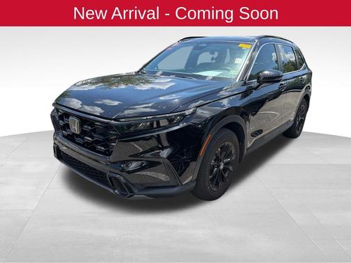 Crystal Black Pearl 2025 Honda CR-V Hybrid Sport AWD