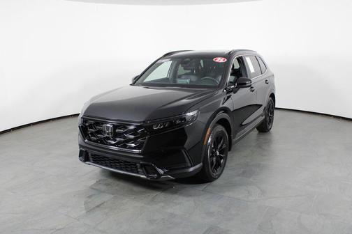Crystal Black Pearl 2025 Honda CR-V Hybrid Sport AWD