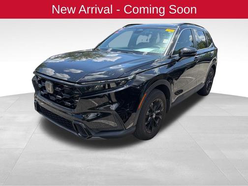 Crystal Black Pearl 2025 Honda CR-V Hybrid Sport AWD