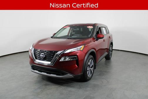 Scarlet Ember Tintcoat 2022 Nissan Rogue SV