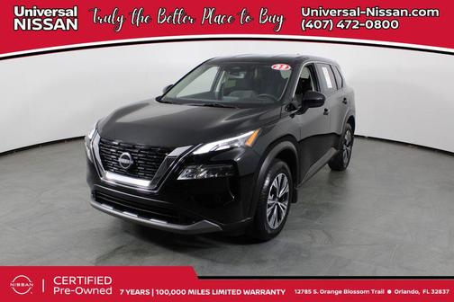 Super Black 2023 Nissan Rogue SV