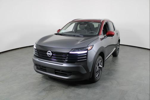 Gun Metallic/Scarlet Ember Tintcoat 2026 Nissan Kicks SV