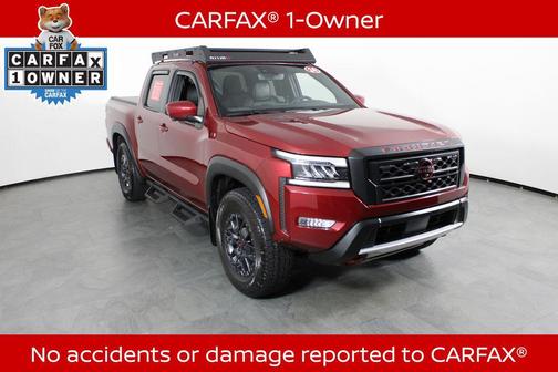 Cardinal Red Metallic Tricoat 2024 Nissan Frontier PRO-4X