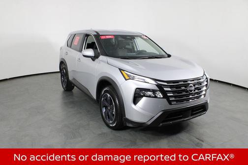 Brilliant Silver Metallic 2024 Nissan Rogue SV