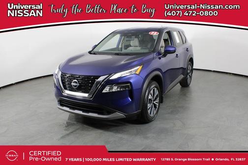 Caspian Blue Metallic 2023 Nissan Rogue SV