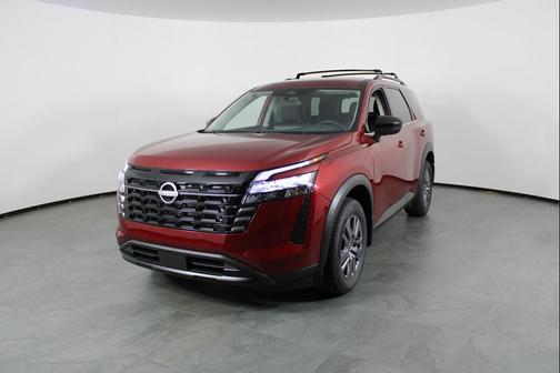 Scarlet Ember Tintcoat 2026 Nissan Pathfinder SV