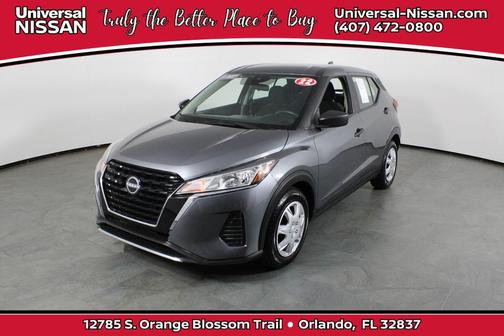 Gun Metallic 2022 Nissan Kicks S
