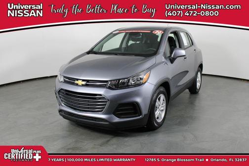 Satin Steel Metallic 2020 Chevrolet Trax LS
