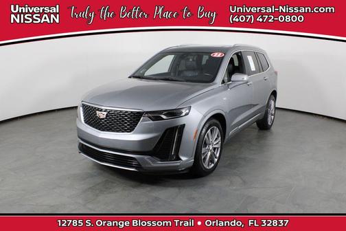 Argent Silver Metallic 2023 Cadillac XT6 Premium Luxury FWD
