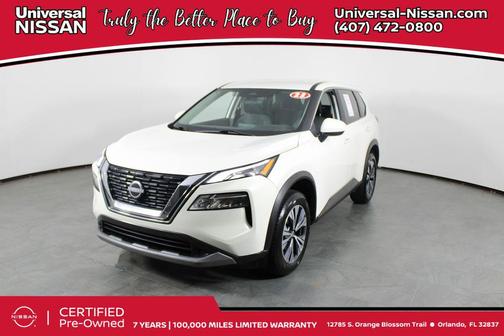 Pearl White Tricoat 2023 Nissan Rogue SV