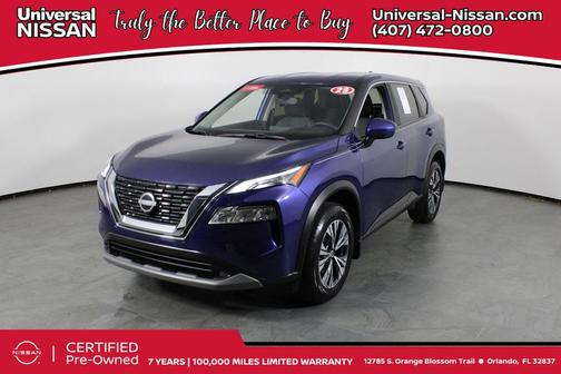 Caspian Blue Metallic 2023 Nissan Rogue SV
