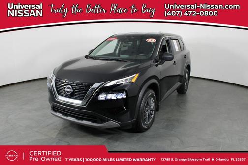 Super Black 2023 Nissan Rogue S