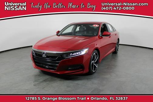 Radiant Red Metallic 2019 Honda Accord Sport