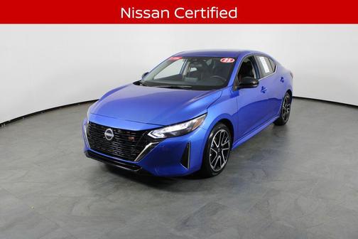 Electric Blue Metallic 2025 Nissan Sentra SR