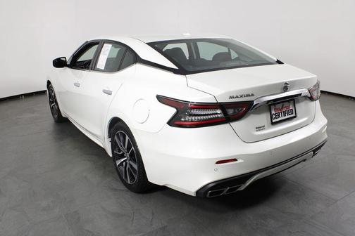 Pearl White Tricoat 2020 Nissan Maxima 3.5 S