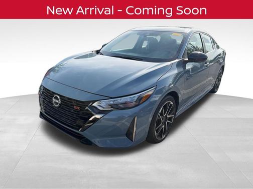Atlantic Gray Metallic 2024 Nissan Sentra SR