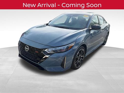 Atlantic Gray Metallic 2024 Nissan Sentra SR